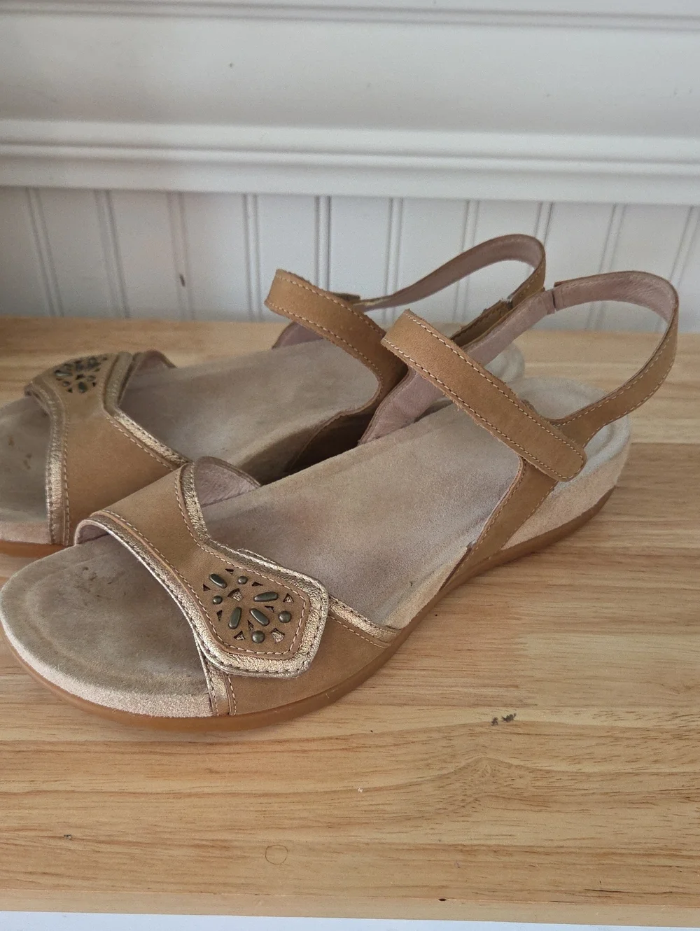 Dansko Blythe Leather Sandals 40 9